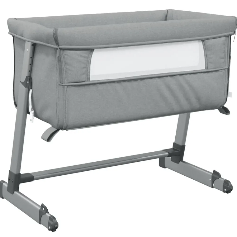 Babybed met matras linnen>vidaXL Sale