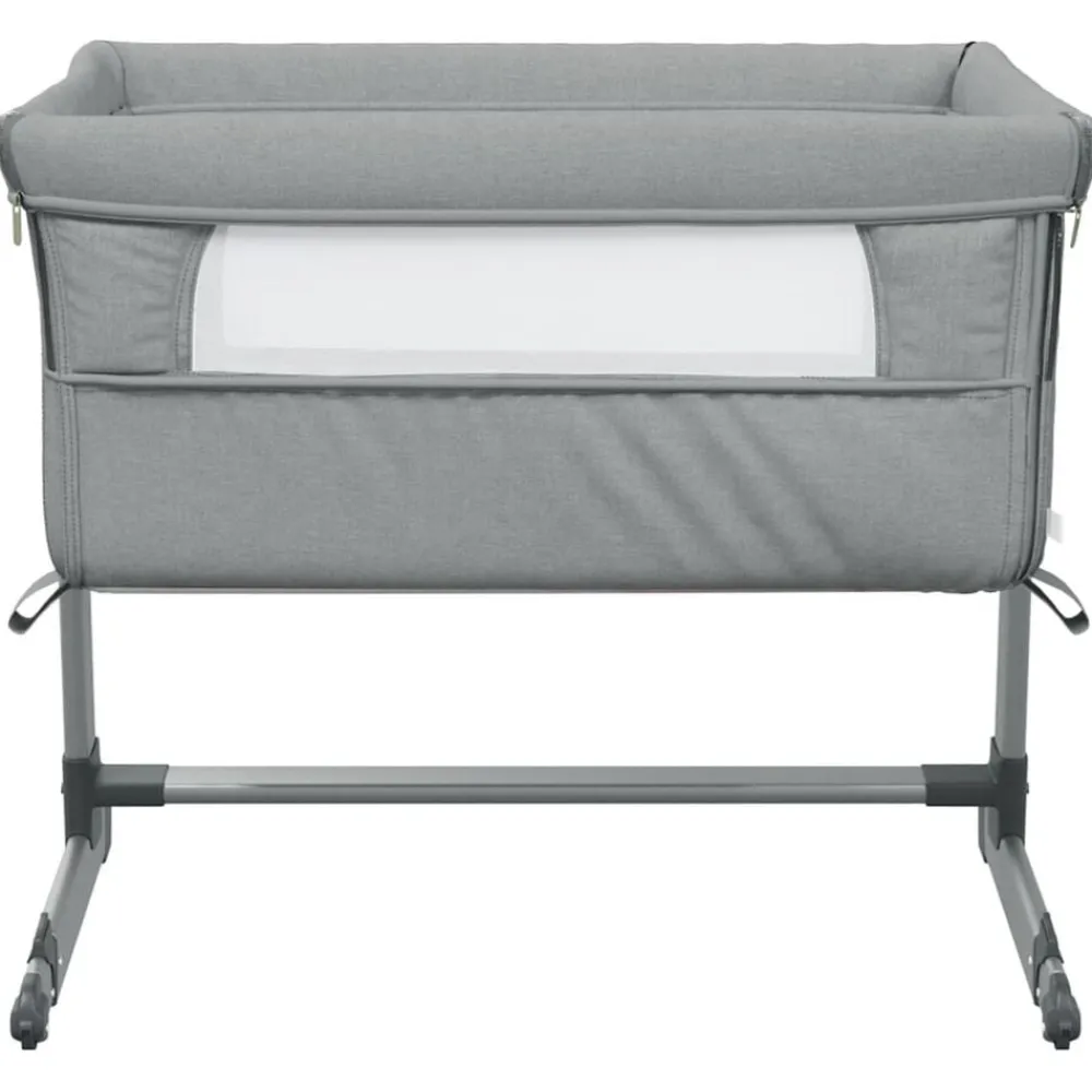 Babybed met matras linnen>vidaXL Sale