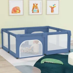Babybox met 2 deuren oxford stof>vidaXL Sale