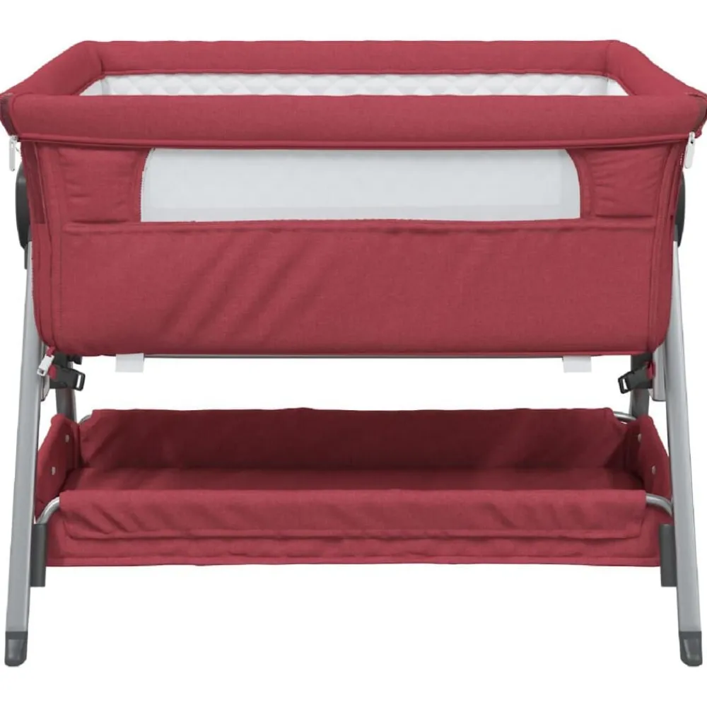 Babybox met matras linnen>vidaXL Sale