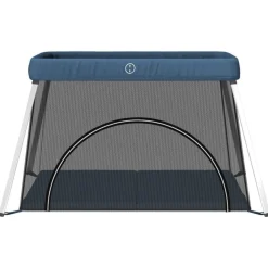Babybox met matras linnen marine><noscript><img width=