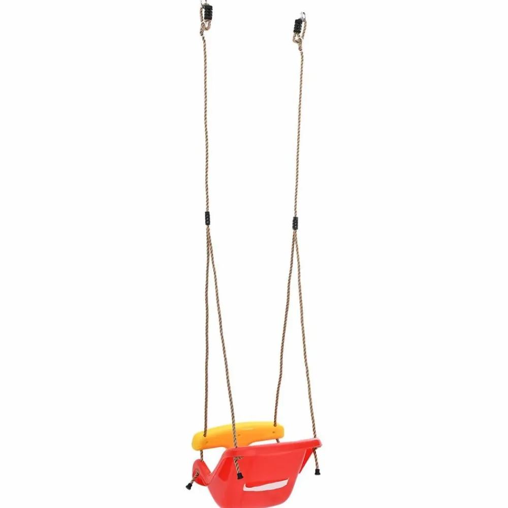 Babyspeelgoed*vidaXL Babyschommel Rood 36 x 43 x 42 cm Kunststof