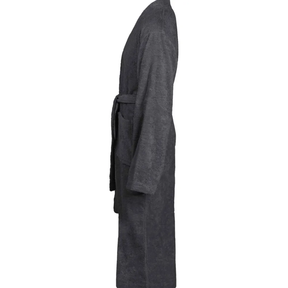 Kleding & Accessoires*vidaXL Badjas KINN S Katoen Antraciet