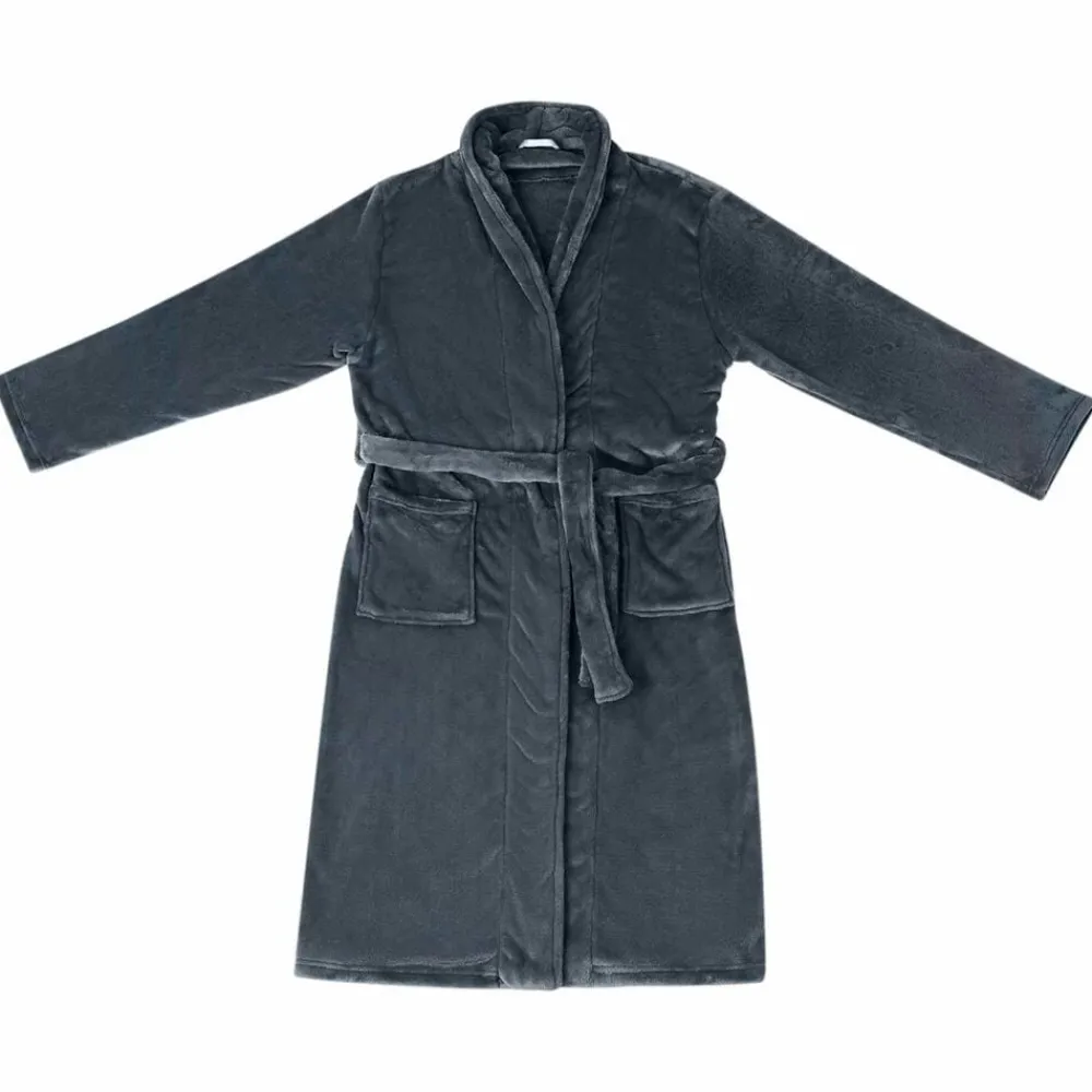 Badjas zonder Kap s Flanel>vidaXL Online