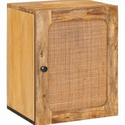 Meubelsets*vidaXL Badkamer Hangkast Bruin 38 x 33 x 48 cm Massief Mango Hout