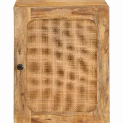 Meubelsets*vidaXL Badkamer Hangkast Bruin 38 x 33 x 48 cm Massief Mango Hout