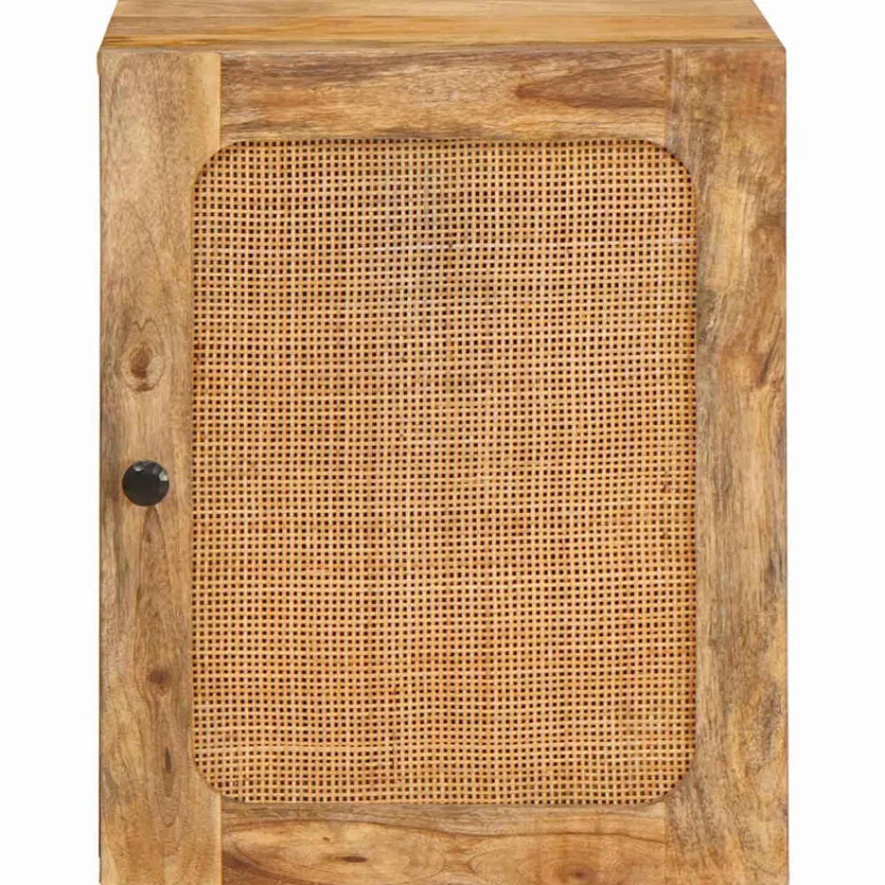 Meubelsets*vidaXL Badkamer Hangkast Bruin 38 x 33 x 48 cm Massief Mango Hout