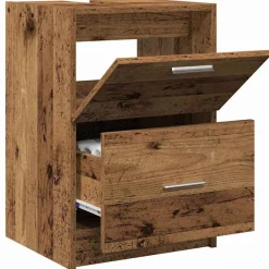 Badkamer Kast met lade 40 x 37 x 59 cm Bewerkt hout><noscript><img width=