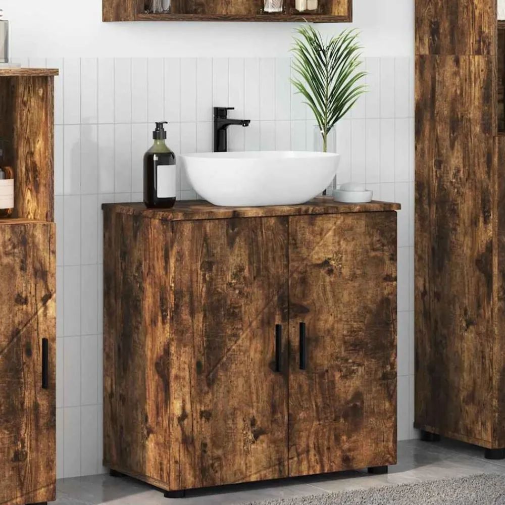 Badkamer Kast met opslag 61 x 35 x 64 cm>vidaXL Outlet