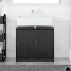 Badkamer Kast 63 x 29 x 55 cm Bewerkt hout>vidaXL