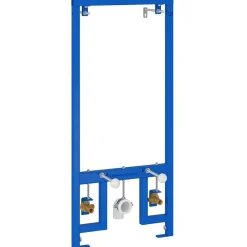 Badkamer muursteun Blauw 50 x 3 x 112 cm>vidaXL Hot
