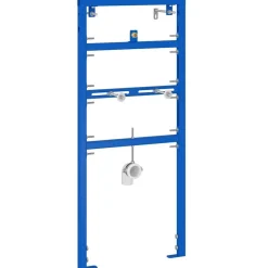 Badkamer muursteun Blauw 50 x 3 x 112 cm>vidaXL New