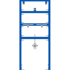 Badkamer muursteun Blauw 50 x 3 x 112 cm>vidaXL New