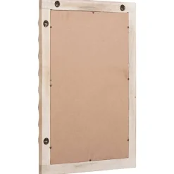 Badkamer Spiegel Witte Was Afwerking 50 x 70 x 2,5 cm><noscript><img width=