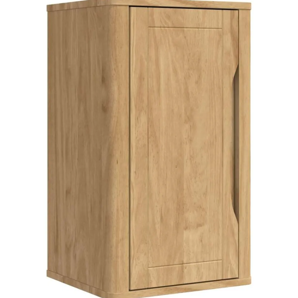 Meubelsets*vidaXL Badkamer wandkast met plank FLORO 35 x 30 x 60 cm Wasbruin