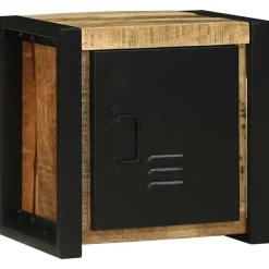 Badkamerkast met plank Bruin 40 x 30 x 40 cm Massief Mango Hout>vidaXL Hot