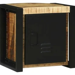 Badkamerkast met plank Bruin 40 x 30 x 40 cm Massief Mango Hout>vidaXL Hot