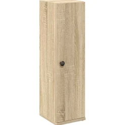 Meubelsets*vidaXL Badkamerkast met rolhouder 20,5x22x72 cm kleurig Sonoma eiken