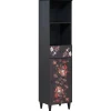 Meubelsets*vidaXL Badkamerkast Multikleur 38 x 33,5 x 160 cm Massief Mango Hout