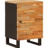 Badkamerkast Naturel 38 x 33 x 58 cm Massief Mango Hout>vidaXL Clearance