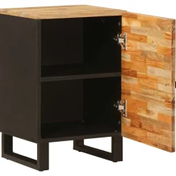 Badkamerkast Naturel 38 x 33 x 58 cm Massief Mango Hout>vidaXL Clearance