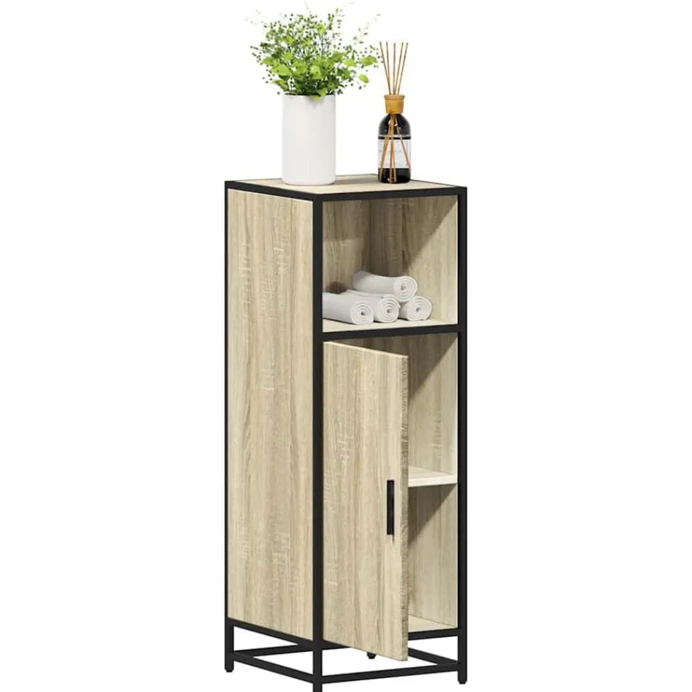 Badkamerkast 35x37,5x100 cm Bewerkt Hout>vidaXL Hot