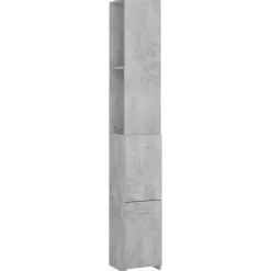 Badkamerkast 25x26,5x170 cm bewerkt hout>vidaXL Clearance