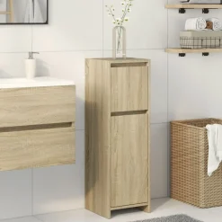 Badkamerkast 30x30x95 cm spaanplaat kleurig>vidaXL Hot