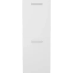 Meubelsets*vidaXL Badkamerkast 30x30x80 cm bewerkt hout Wit