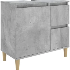 Badkamerkast 65x33x60 cm bewerkt hout beton>vidaXL Best