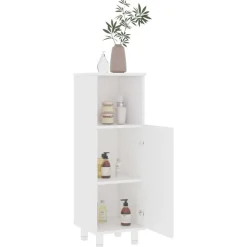 Badkamerkast 30x30x95 cm bewerkt hout><noscript><img width=