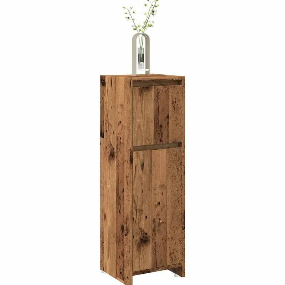 Meubelsets*vidaXL Badkamerkast 30x30x95 cm bewerkt hout kleurig Oud hout