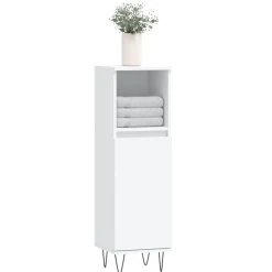 Badkamerkast 30x30x100 cm bewerkt hout><noscript><img width=