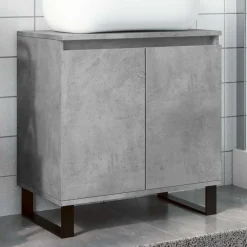 Badkamerkast 58x33x60 cm bewerkt hout>vidaXL Sale