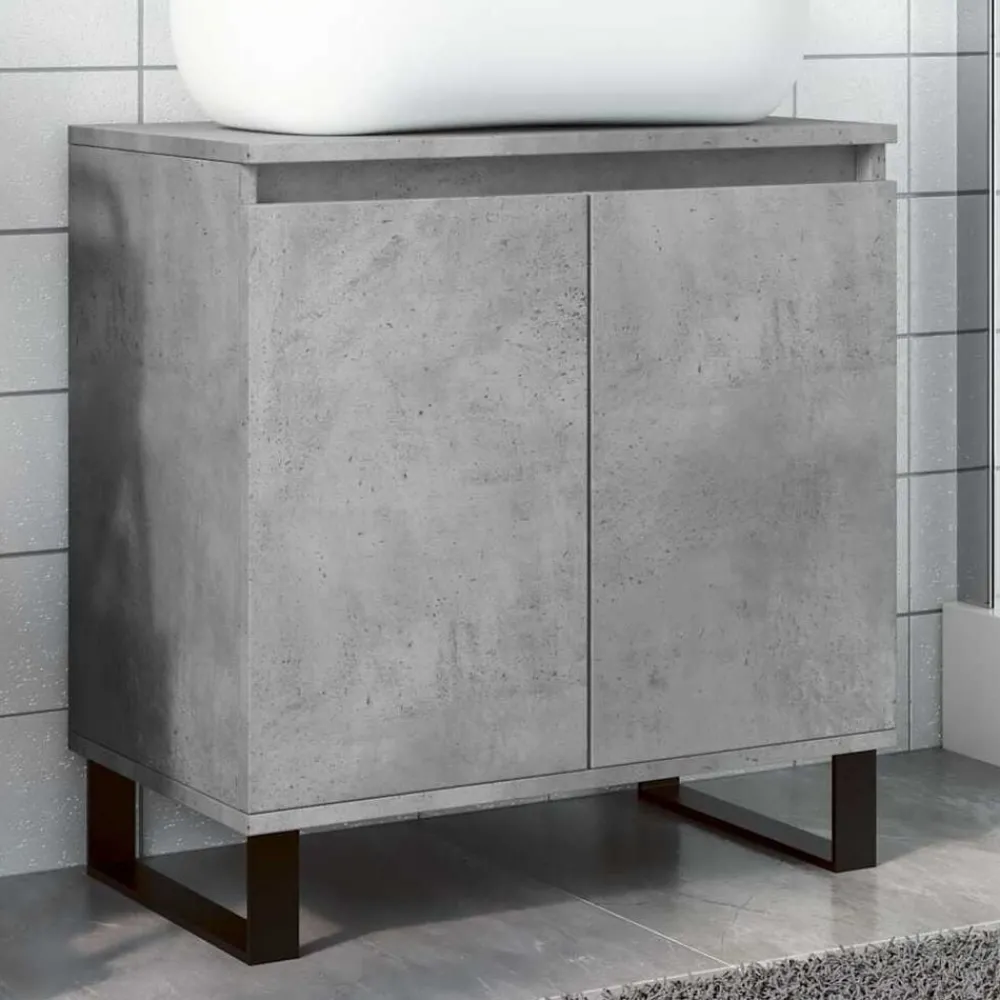 Badkamerkast 58x33x60 cm bewerkt hout>vidaXL Sale