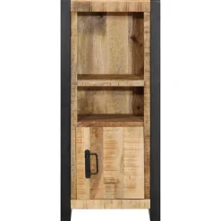 Meubelsets*vidaXL Badkamerkast 40x30x90 cm massief ruw mangohout Naturel