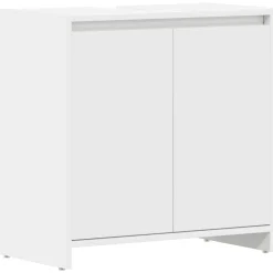 Meubelsets*vidaXL Badkamerkast 60x33x61 cm bewerkt hout Wit