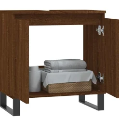 Badkamerkast 58x33x60 cm bewerkt hout><noscript><img width=