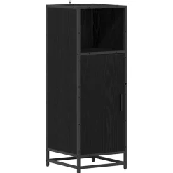 Meubelsets*vidaXL Badkamermeubelset 35 x 37,5 x 100 cm Bewerkt hout Zwart eiken