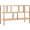 Badkamerrek 100x40x65 cm massief walnotenhout>vidaXL