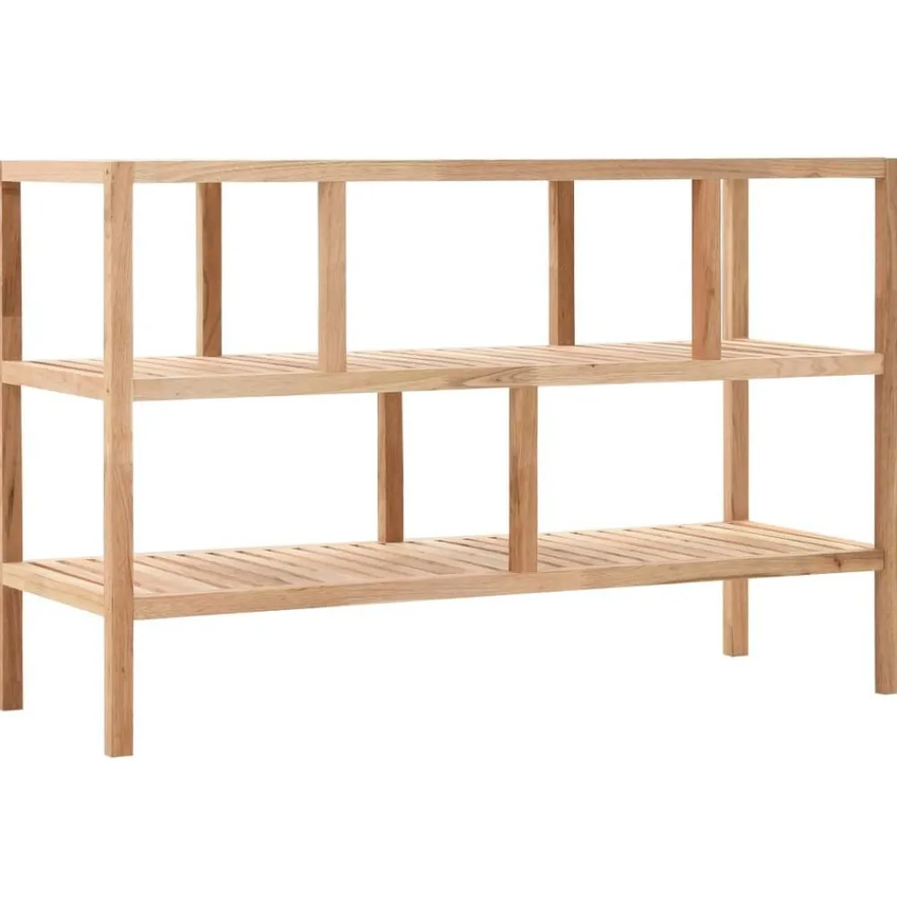 Badkamerrek 100x40x65 cm massief walnotenhout>vidaXL