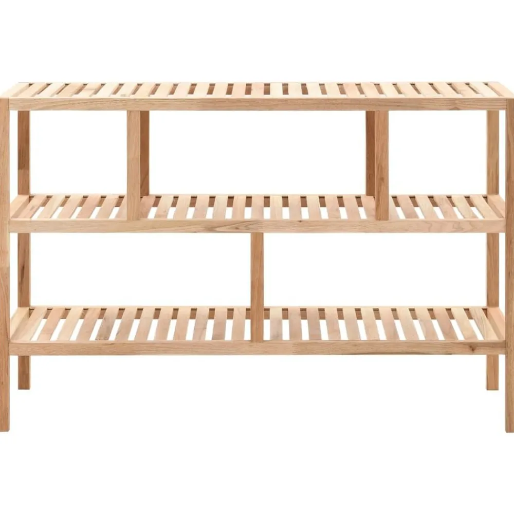 Badkamerrek 100x40x65 cm massief walnotenhout>vidaXL