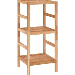 Badkamerrekje 35,5x35,5x79 cm massief walnotenhout>vidaXL Online