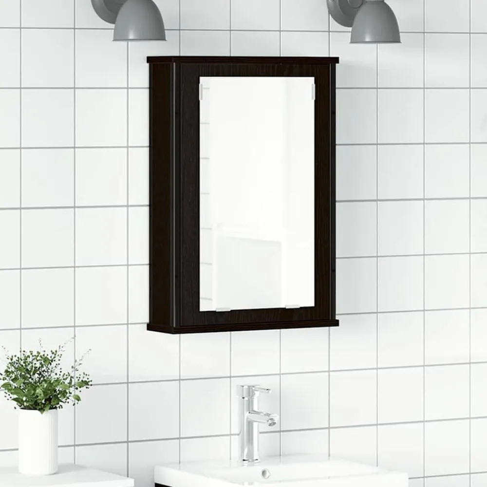 Badkamerspiegelkast 42x12x60 cm spaanplaat kleurig>vidaXL