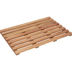 Badmatten 2 st massief acaciahout 56x37 cm>vidaXL Outlet