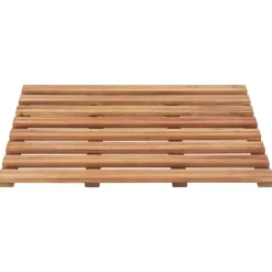 Badmatten 2 st massief acaciahout 56x37 cm><noscript><img width=