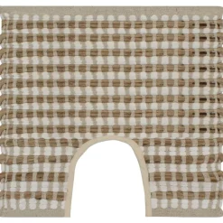Badmattenset handgeweven jute en stof naturel en><noscript><img width=