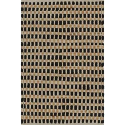 Badmattenset handgeweven jute en stof naturel en>vidaXL Sale