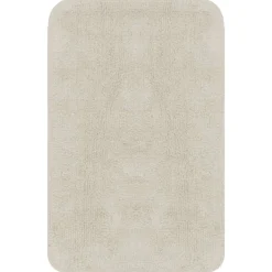 Badkameraccessoires*vidaXL Badmattenset stof 2-delig Wit