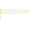 Badmintonnet 600x155 cm PE-stof geel en zwart>vidaXL Best